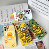 B-B Duck Anime Phone Case For IPhone 11 13 16 12 17 14 15 Pro Max Plus Soft Clear Back Cover Coque