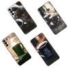 Черный силиконовый чехол для телефона Coffee Time для Samsung Galaxy S23 S21 S20 FE S24 S22 Ultra S10E S10 S9 S8 Plus