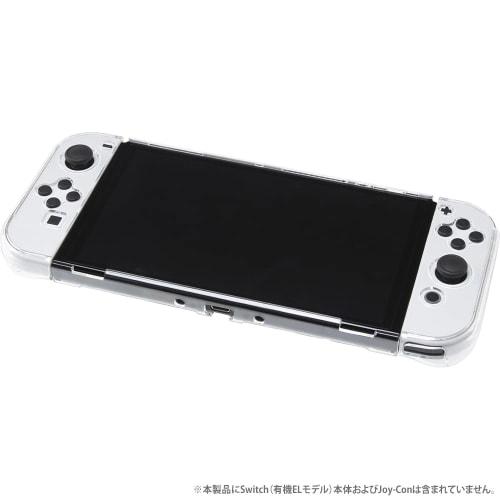 cyber / protective cover separate  for switch organic el  clear - switch