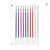 New 10Pcs Heat Erasable Pen High Temperature Disappearing Fabric Marker Tailoring