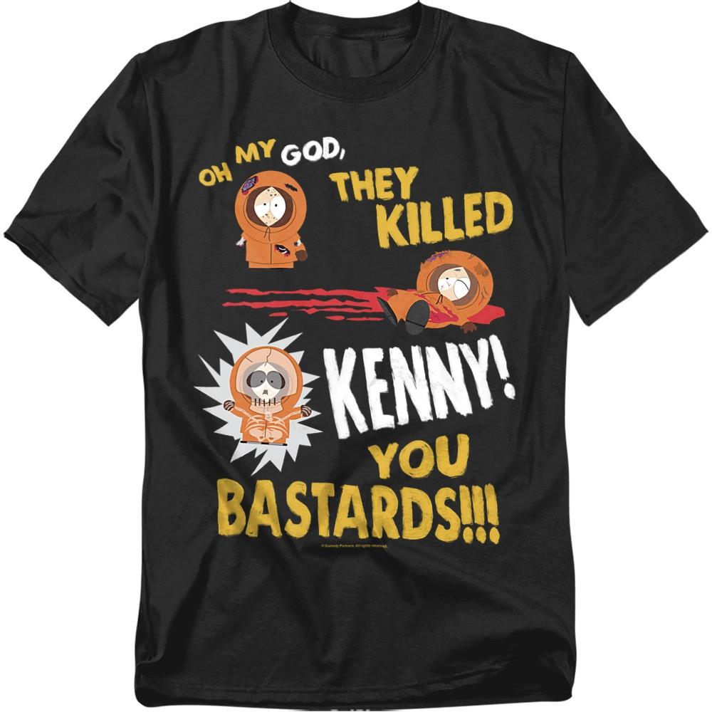 South Park Dead Kenny T-Shirt S-5XL Black