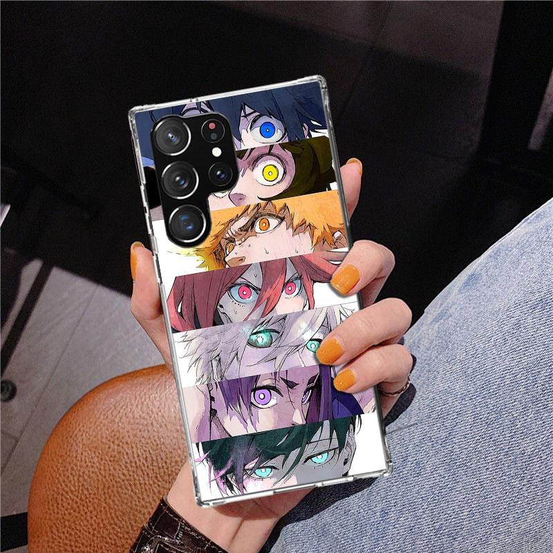 Blue Lock Isagi Yoichi Phone Case For Samsung Galaxy S24 S25 Edge S26 Ultra S23 S22 S21 Plus S20 FE + Personalized Print Cover G