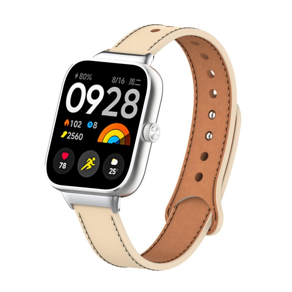 Кожаный ремешок для Xiaomi Redmi Watch 4, сменный браслет для Mi Band 8 Pro, ремешок для умных часов, аксессуары для браслета
