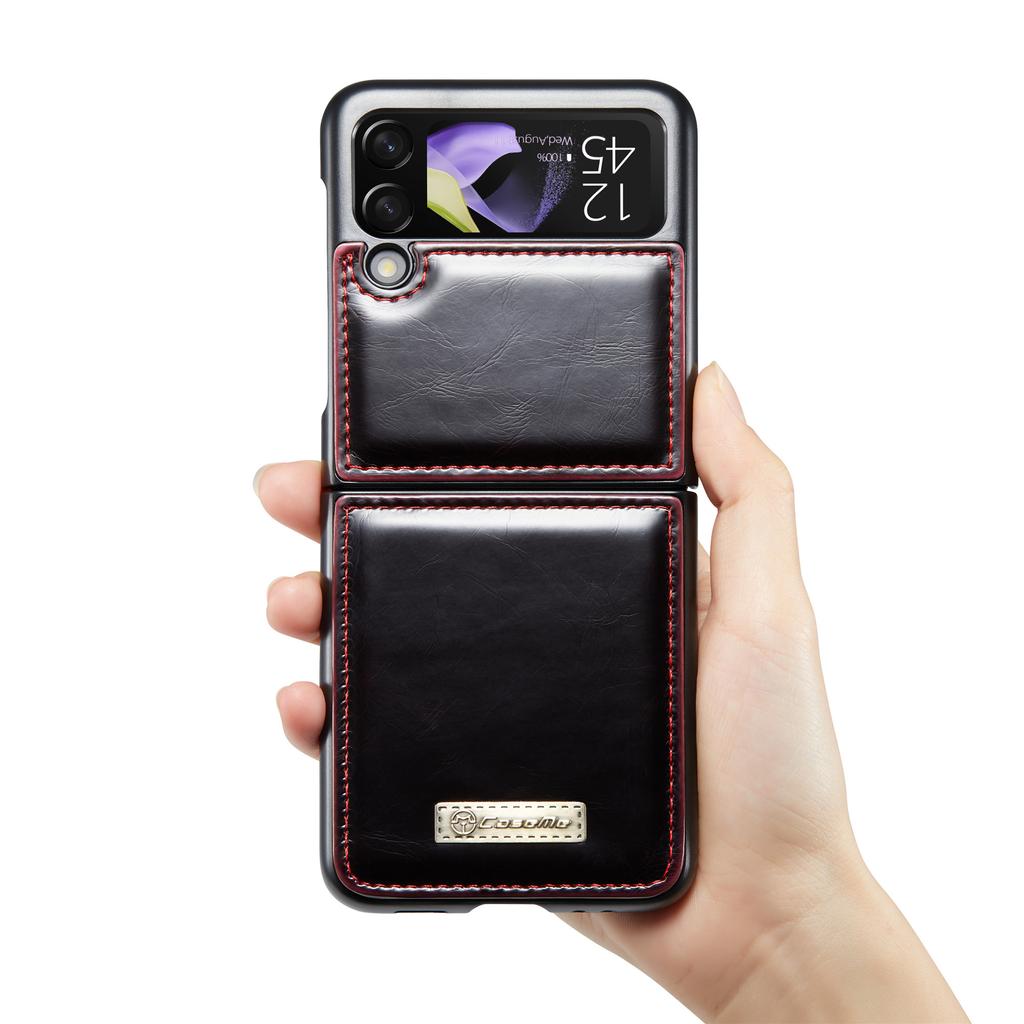 Аксессуары для телефонов Anti-Drop, кожаный чехол-сумка для Samsung Galaxy Z Flip4 5g Flip 4 Flip3 Flip 3 Zflip4, противоударные чехлы Funda