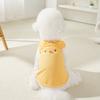 Summer Dog Cat Mesh Vest Breathable Pet Shirt Lightweight Puppy Kitten Clothes Cute Bowknot T Shirt for Small Medium Pets
