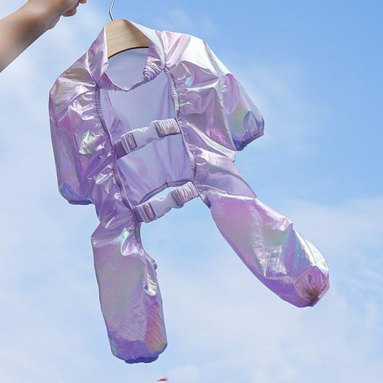 Dirty-Proof Dog Leg Sleeves Candy Color Gradient Waterproof Pet Protective Pants Outdoor Walking Dog Leggings for Rain And Snow Day