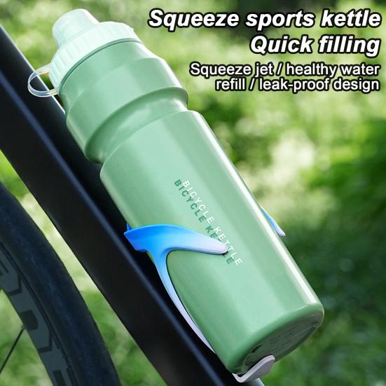 1000ML Cycling Water Bottle with Dustproof Lid Large Capacity Portable Lightweight Outdoor Road Mountain Bike Sports Travel Drinking Cup