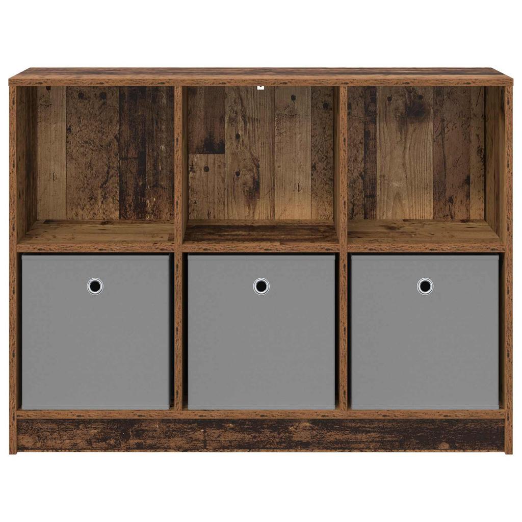 Sideboard with Drawers Reclaimed Wood Look 102 x 32 x 73.5 cm
