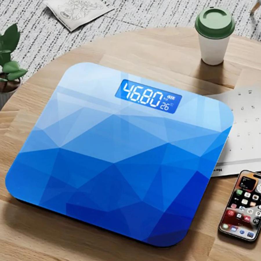 Градиенты Цветной ЖК-дисплей Весы для ванной комнаты Точные бытовые спортивные умные весы Взвешивание тела Цифровые электронные весы