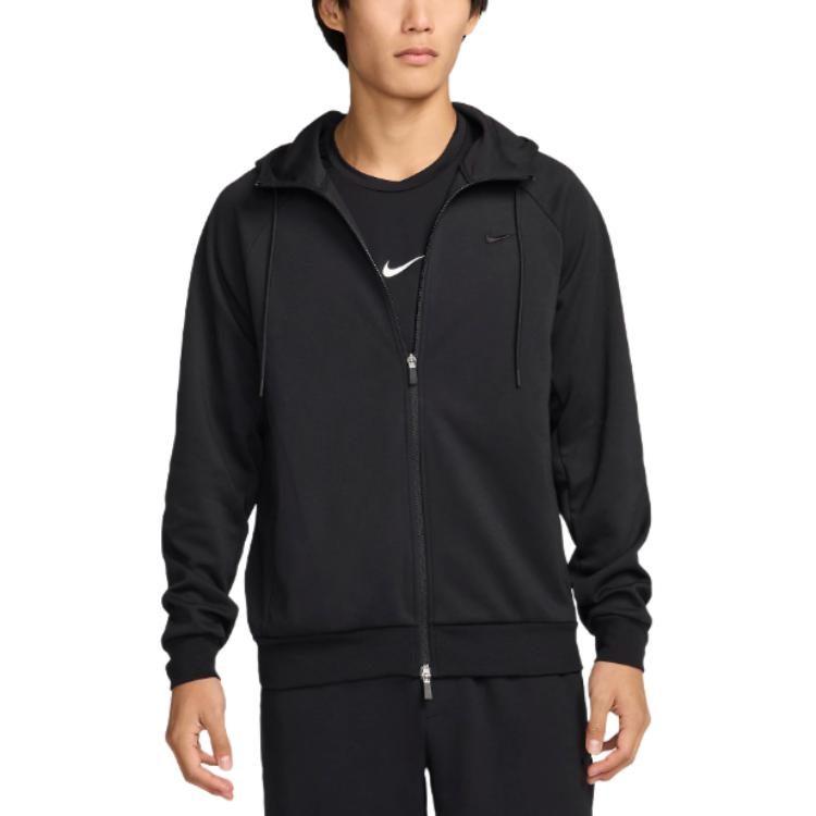 Nike Мужские куртки и пальто Dri Fit Черные FZ0968-010
