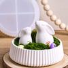Полоски Свеча Чаша Силиконовая Форма DIY Круглый Горшок для Суккулентов Изготовление Поделок Бетон Гипс Смола Коробка для Хранения Формы Декор для Дома