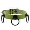 Halloween Cosplay Goth Green Choker Collar Necklaces For Women Emo Punk Balck Spike Geometry Pendant Necklace Y2k Jewelry Gifts