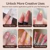 UR SUGAR 4 in 1 16 Colors Pat Painting Gel For Gradient  Stamping Drawing Pattern UV/LED  Gradient Patting Gel Palette