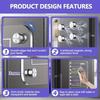 Transparent Magnetic Acrylic Weekly Planner Reusable Planning Note Board  School