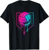 Volleyball Drip for Teens Ice Cream Drip Girls Volleyball T-Shirt Unisex T-Shirt