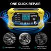 6A 12V Car Battery Chargers Intelligent Pulse Repair For Lead Acid AGM Gel Batteries Charging Household Storage Cell Uinversal