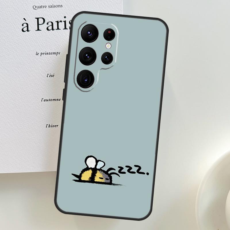 Чехол Пчела для Samsung Galaxy S26 Ultra S25 S24 S22 S21 S23 Ultra Plus S10 S20 S25 FE Чехол для телефона