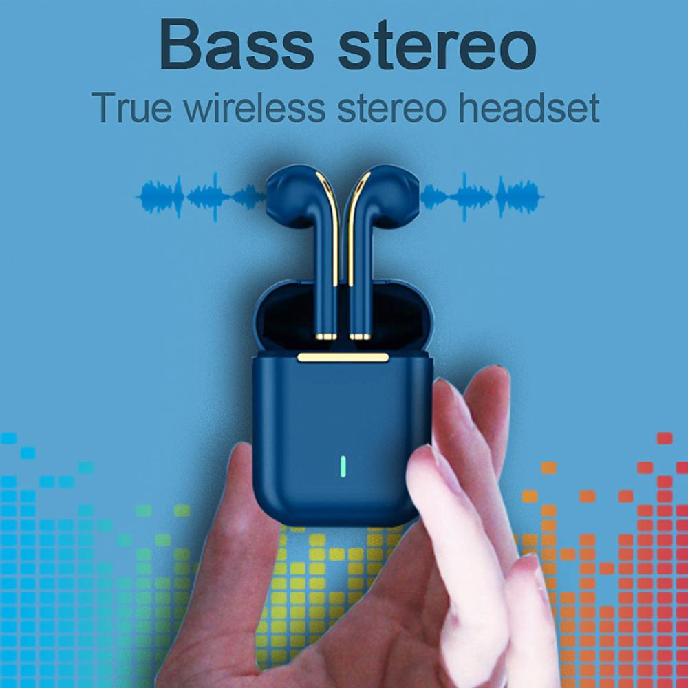 YurKem TWS Bluetooth игровые наушники стерео гарнитура настоящие беспроводные спортивные наушники-вкладыши наушники громкой связи с микрофоном для мобильного телефона