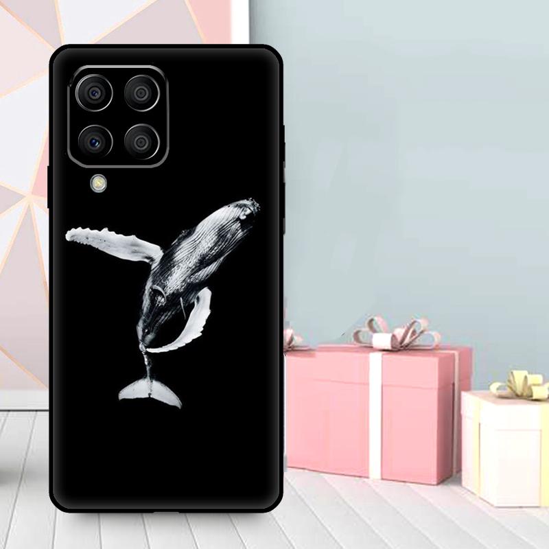 Чехол Ocean Whale Shark Waves для Samsung Galaxy M06 M11 M31 M14 M34 M54 M12 M32 M52 M15 M13 M16 M36 M56 M53 M35 M55