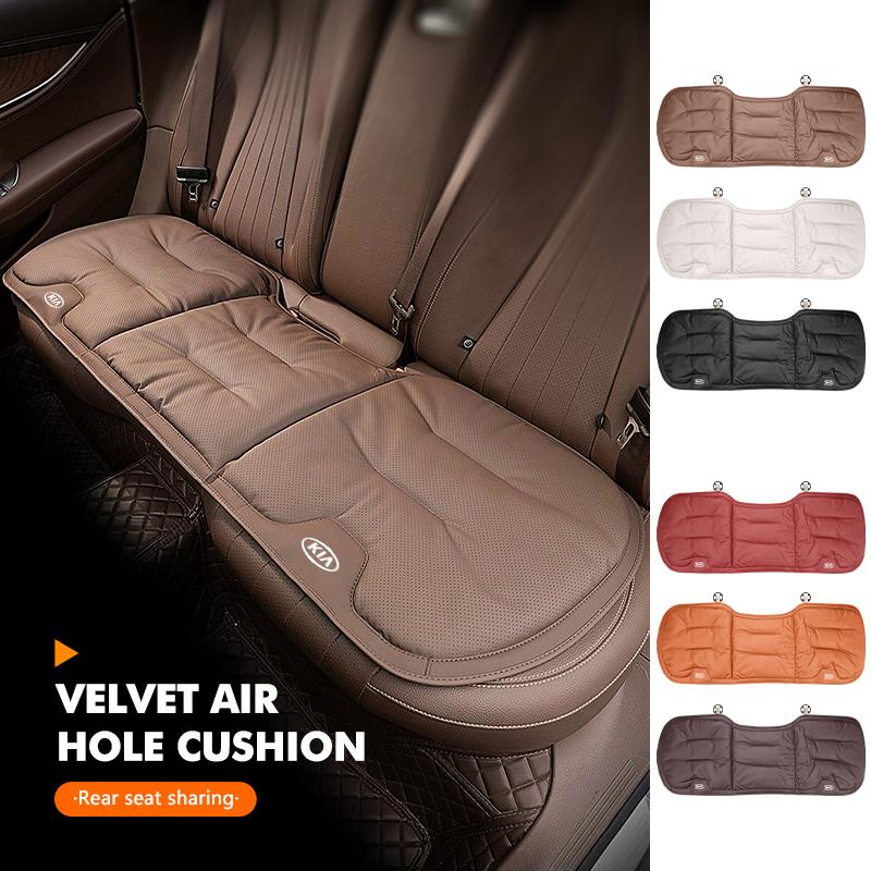 AQH1 Velvet Air Hole Car Seat Protective Pad Cool Summer Cushion Auto Accessories For KIA Cerato Proceed Venga Stonic Picanto Sorento