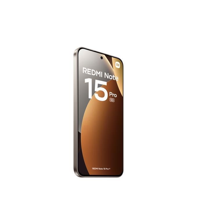 Смартфон - XIAOMI - REDMI Note 15 Pro 5G - 8 ГБ/256 ГБ - Европейская версия - без зарядного устройства - Новый - EM - Очень хорошее состояние