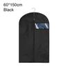 Clothing Cover Hanging Storage Bag Black Grey Closet Organizer Clothes Dust Bag  Coat Suit Dress