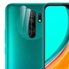 Защитная пленка из закаленного стекла для задней камеры для Xiaomi Redmi 9 - E.F.CONNECTION - Набор из 2 штук