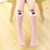 3D Cartoon Pure Cotton Mid-Calf & Knee-High Socks for Girls - Cute Spring/Autumn Wear