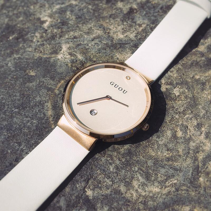 Французские часы Niche женские водонепроницаемые кварцевые часы женские часы для парных студентов женские часы с сетчатой цепочкой