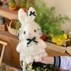 High Value Lolita Style Rabbit Doll Plush Bag Women's Exquisite Bow Olita Cute Shoulder Messenger Bag
