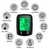 Wired Bike Computer 19 Functions Touch Bike Speedometer Odometer Waterproof Bicycle   Computer with