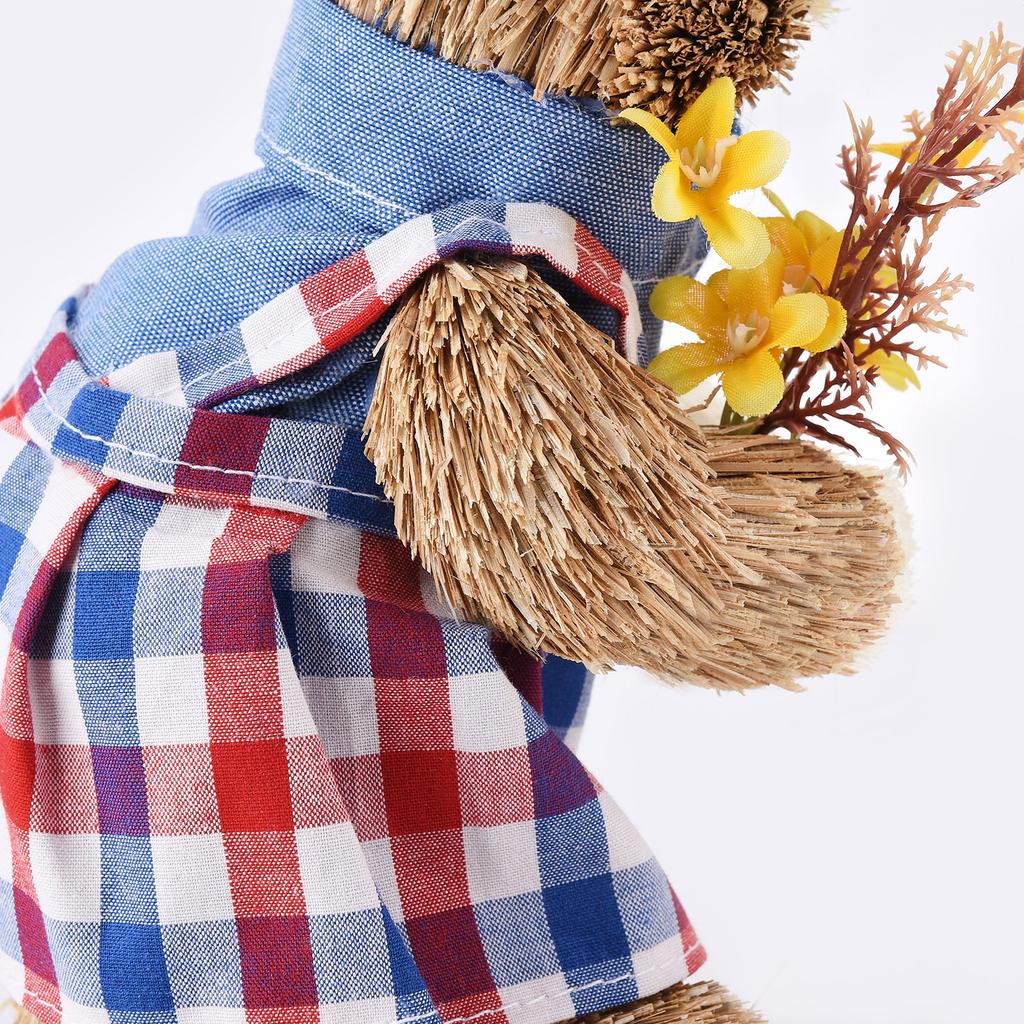 Рогоз Экологичная Яркая Цвета Реалистичная Прочная Фигурка Пасхального Кролика