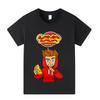 Merch A4 Graphic Print T-Shirt Boy Girl 2026 Summer Short Sleeved Kids Loose Comfortable Tshirt Top Children