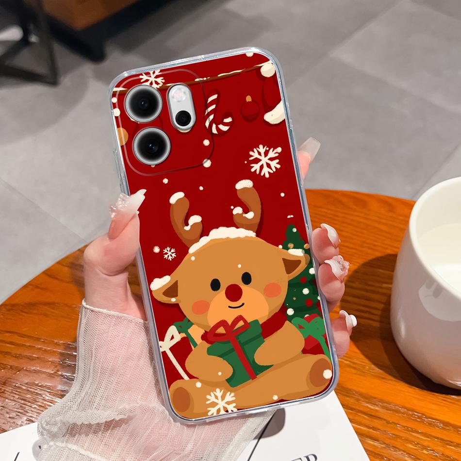 Чехол для телефона Oppo Reno 14F 5G Стильные узоры для отдыха Мягкий силикон ТПУ Прозрачная легкая крышка Для Oppo Reno14 F Чехол