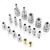 For Air Tools Connector Set 18pcs Pneumatic Quick Couplings for Reliable Use in Automotive and Workshop Settings