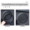 4PCS ABS Carbon Fiber Door Horn Speaker Ring Cover Trim For Toyota Supra -22