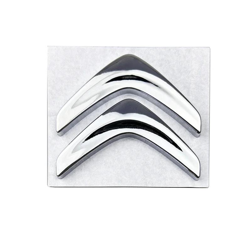 Car Refitted Logo for Citroen C2 C5 C1 Jumper Elysee C4L Xsara DS3 C3 Berlingo Picasso Steering Wheel Center Emblem Sticker aoq123
