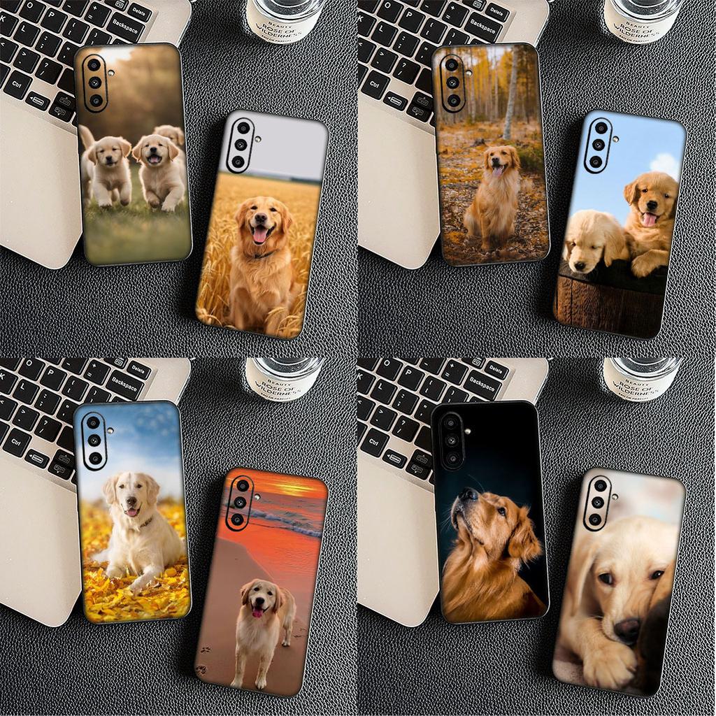 Protective Cover Golden Retriever Dog for Huawei P30 P20 Mate 20 10 Pro Lite Y7A Y8S Y7 Y9 Prime 2019 Phone Case