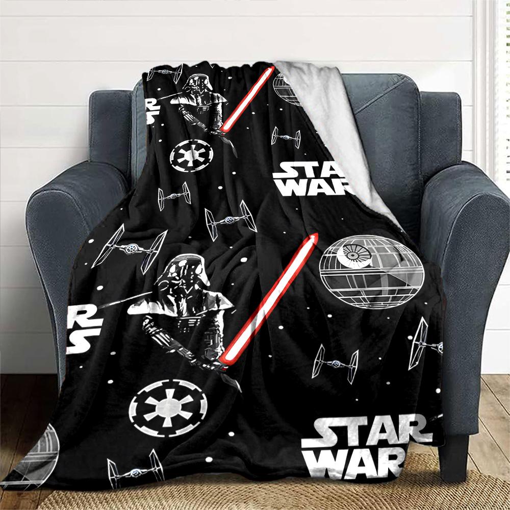 Star Wars Blanket Warmthful Decor Great for Seaside Office Chair Couch for All Seasons Modern Birthday Christmas Gift Blanket