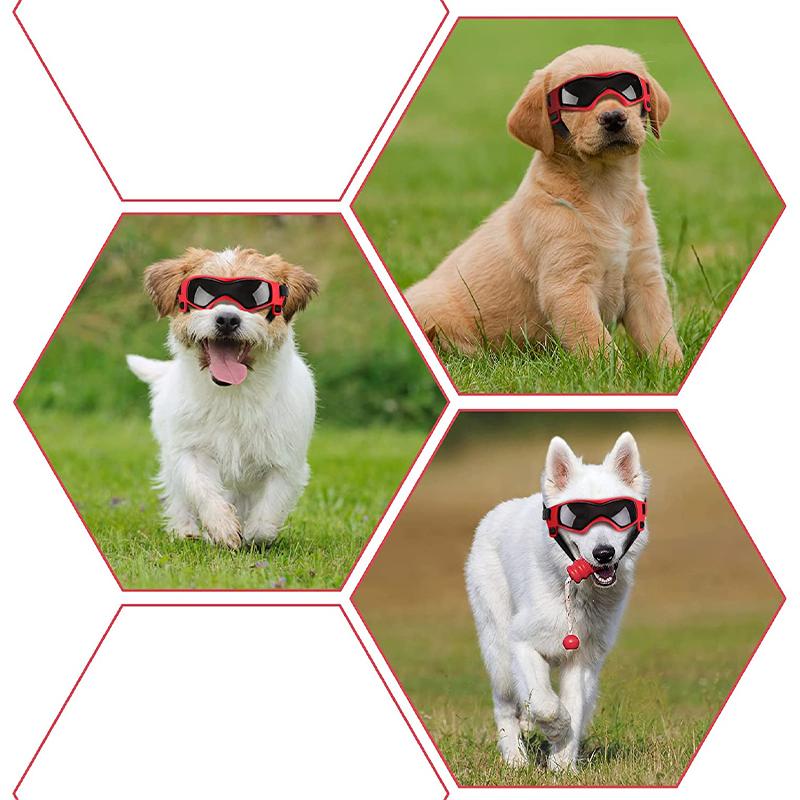 Cool Soft Frame UV Resistant Dog Goggles With Adjustable UV Protection Sunglasses For Dogs And Cats Dog Accessories New 2026