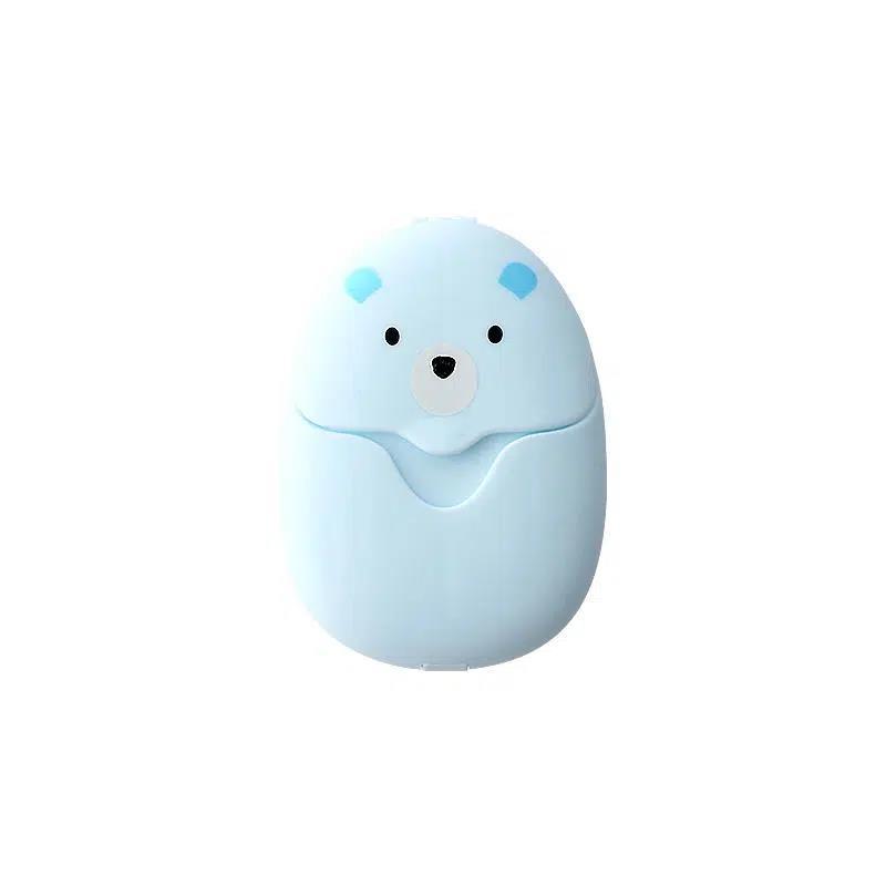 Мыло-лепесток, бумажное дорожное портативное одноразовое мыло для рук, таблетка, детское мыло для рук, бумажное, мыло для мытья на открытом воздухе в форме цветка