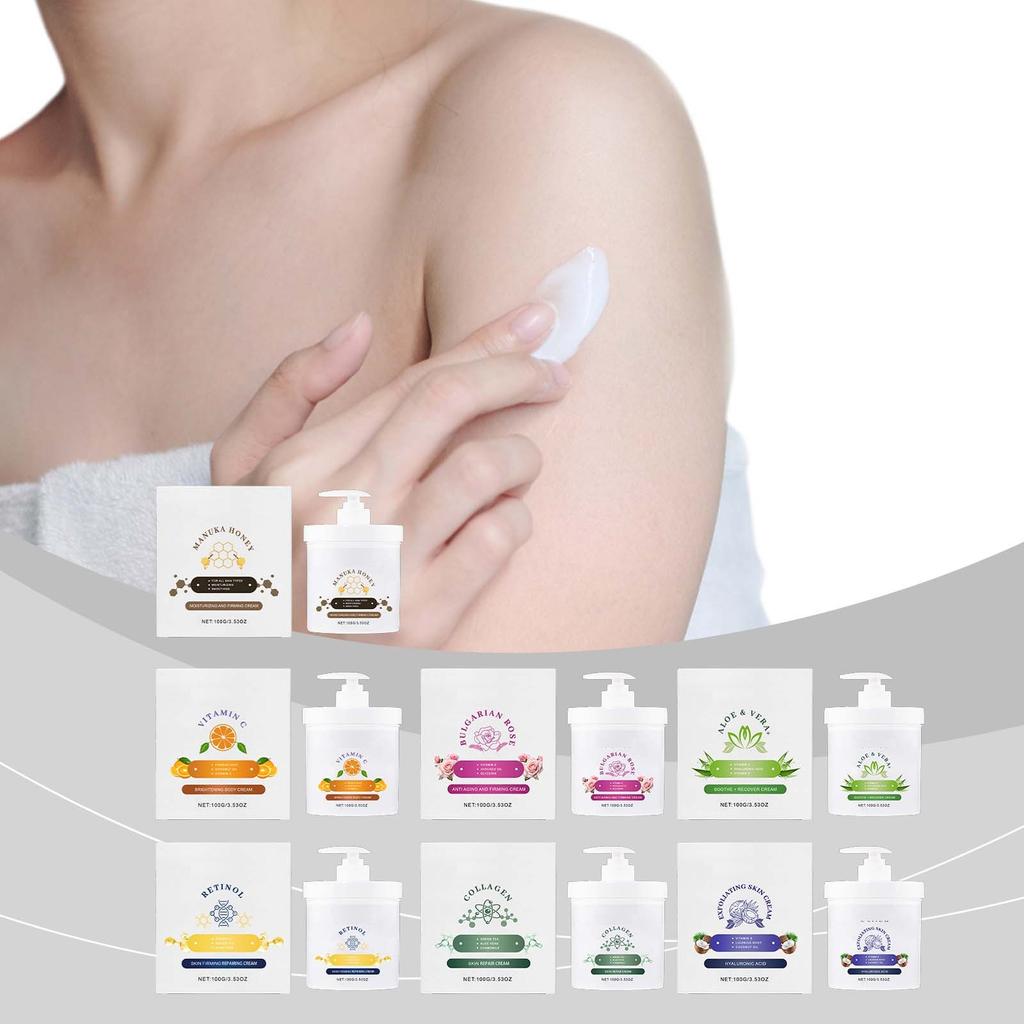 Body Cream Series Nourishing, Moisturizing, Moisturizing, Slippery, Whole Body Suitable Cream