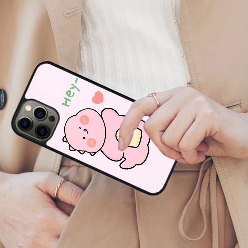 Cute Cartoon Animal Dinosaur Magnetic Phone Case For APPLE iPhone 17 Air 16 14 13 12 Pro Max 15 Plus Wireless MagSafe Cover
