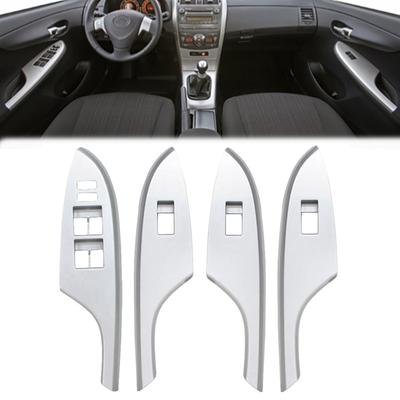 Накладка на рамку переключателя стеклоподъемника автомобиля LHD 74271-02300-B0 для Toyota Corolla 2009-2013 Facelift левая правая аксессуары