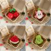 Adorable Fruit Keychains Plu Toys Dolls Wedding Confetti Girls Bag Pendants School Bags Soft Stuffed Toys For All Ages