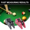 2Pcs Pool Billiard Cue Roller Straightness Detector Check Tool Snooker Club Straightness Checker Inspect Tool Enduring