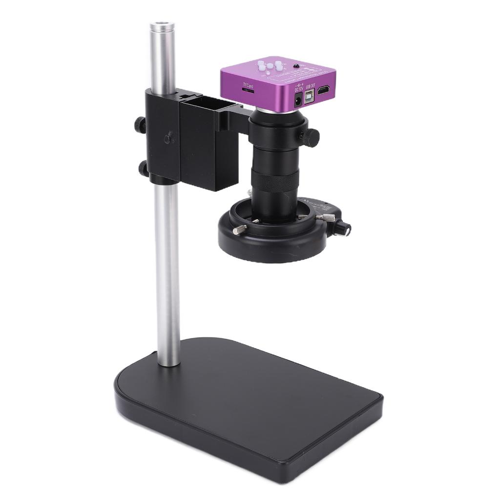 51MP USB Digital Microscope Camera Adjustable Stand with LED Light for Jewelry Mobile Phone Repair