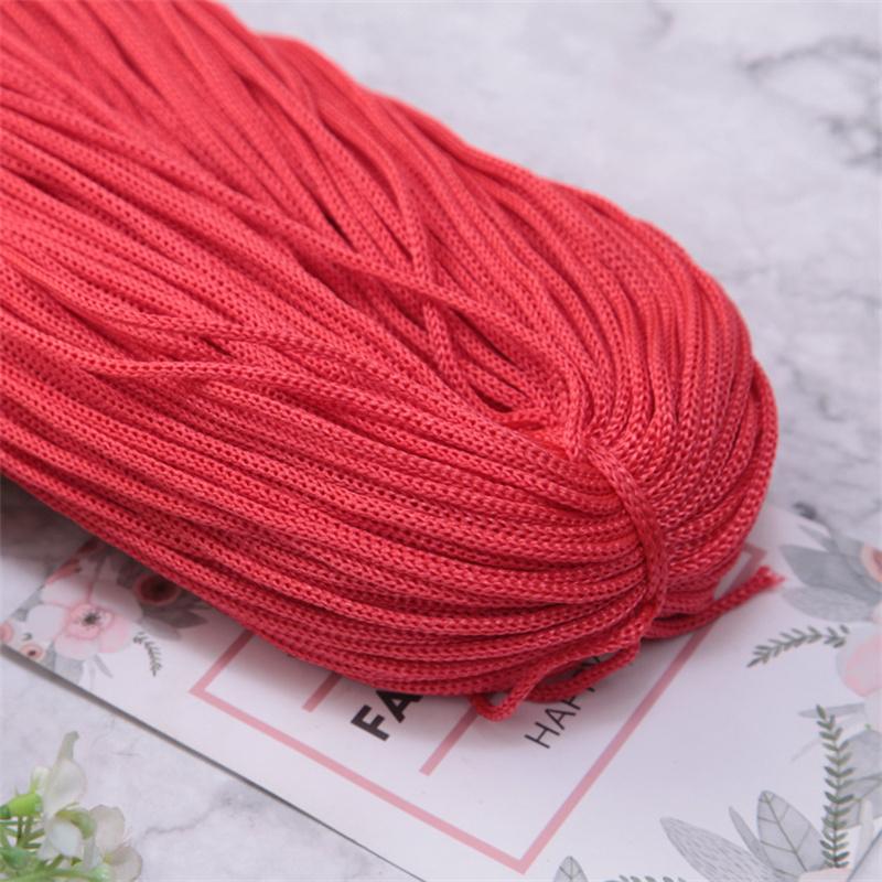 Легкое тело Кристалл средней толщины Шляпная нить Вязаная вручную весенне-летняя хрустальная нить Шерстяная нить Полая нить Подушка для вязания крючком