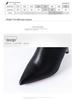 Women's Black Gold Bird Stiletto Over-the-Knee Boots - 2020 Versatile High Heel Slim Shoes