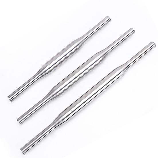 Скалка из нержавеющей стали с антипригарным покрытием, валик для теста, пиццы, лапши, пельменей, инструмент для изготовления печенья, кухонные аксессуары